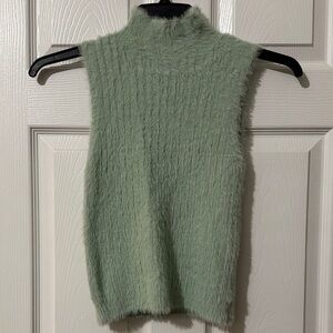 Double Zero Soft Pastel Green Sweater